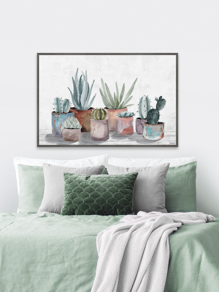 "Looks Amazing" Floater Framed Painting Print on Canvas