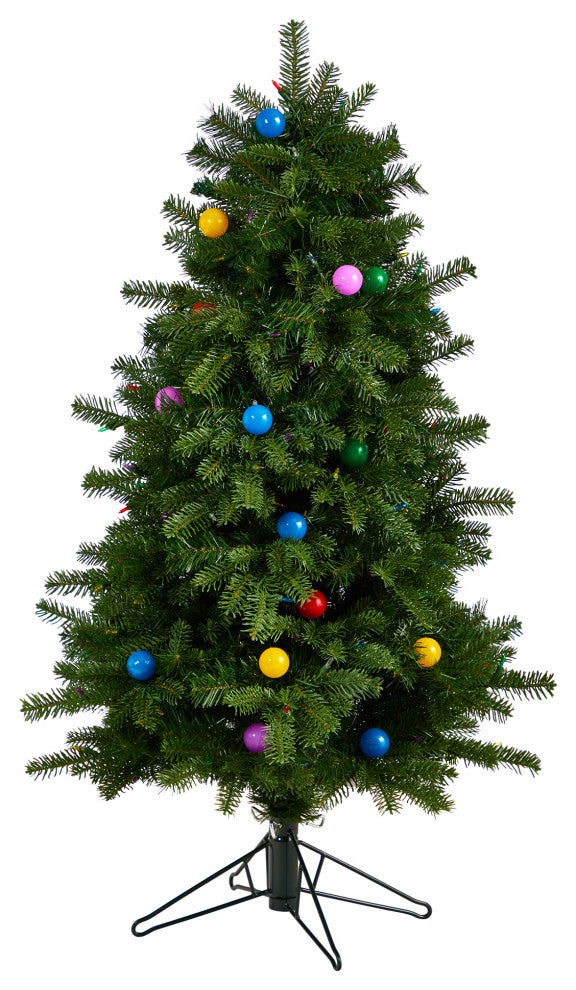 Nearly Natural T3293 4 Montana Mountain Fir Artificial Christmas Tree
