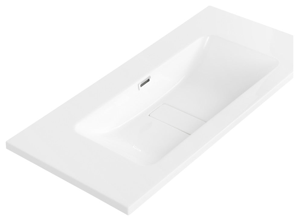 40" Solid Surface Resin Streamline K-1409-40 Vanity Top