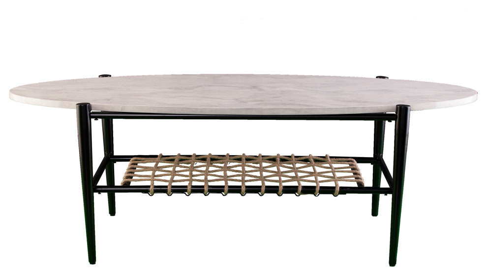 Bideford Faux Marble Cocktail Table