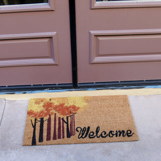 Rubber-Cal Fall Colors ï¿½ "A Welcome Fall Doormat" 15mm X 18" X 30"