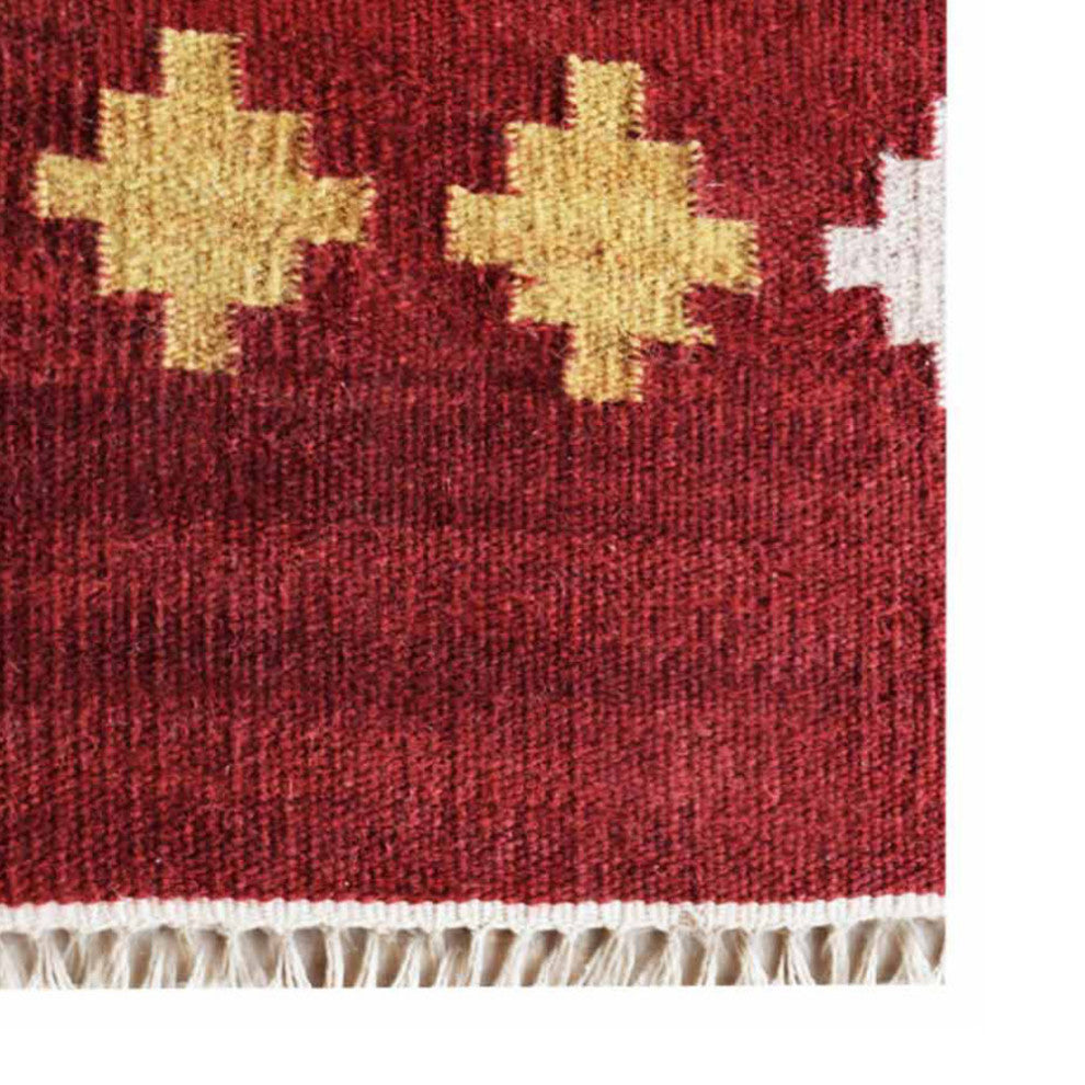 HAND WOVEN FLAT WEAVE KILIM WOOL ECO-FRIENDLY AREA RUGS-Contemporary,Multicolor