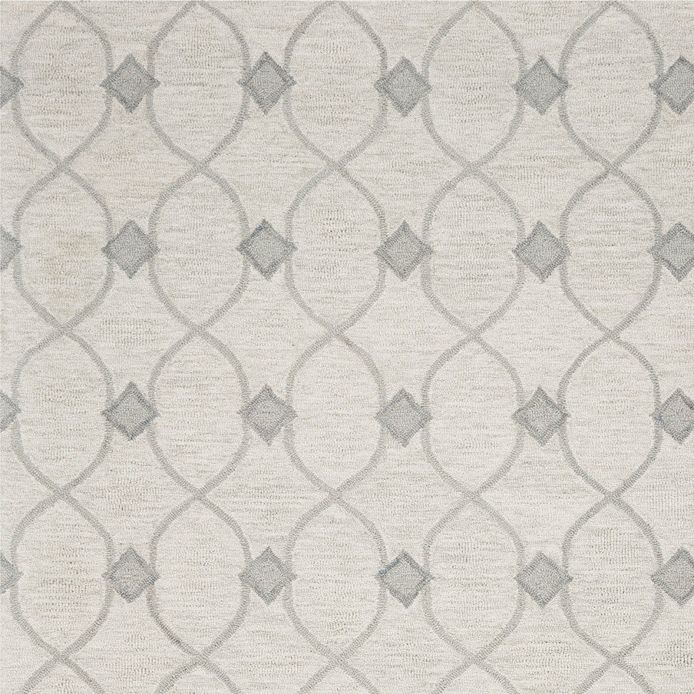 KAS Gramercy 1636 Natural Gibson Area Rug, 8'x10'