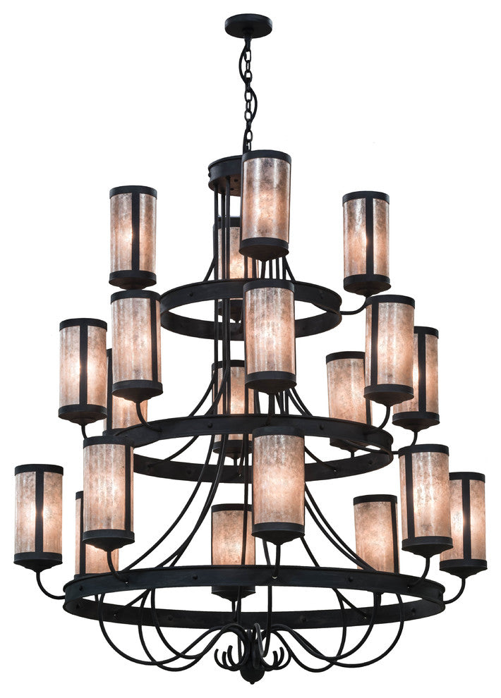 60W Nehring 20 LT Three Tier Chandelier