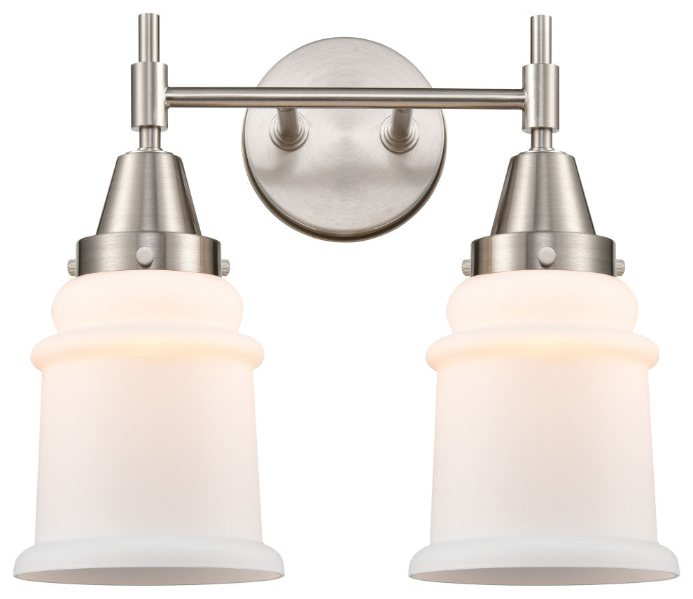 INNOVATIONS LIGHTING 447-2W-SN-G181-LED Caden 2 Light 17 inch Bath Vanity Light