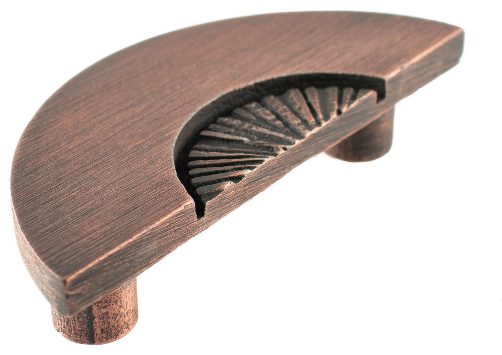 Shield Pewter Cabinet Pull Hawk Hill Hardware, Copper