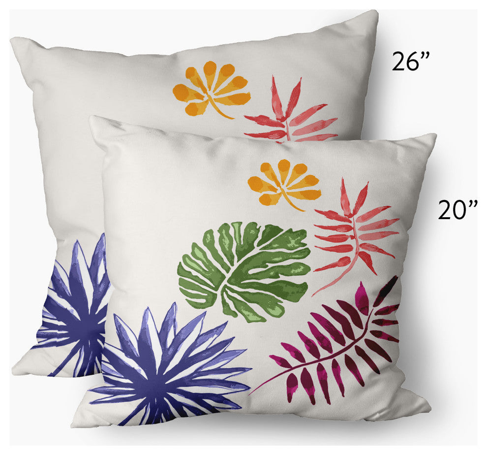Brambles Decorative Throw Pillow, Multi, 20"x20"