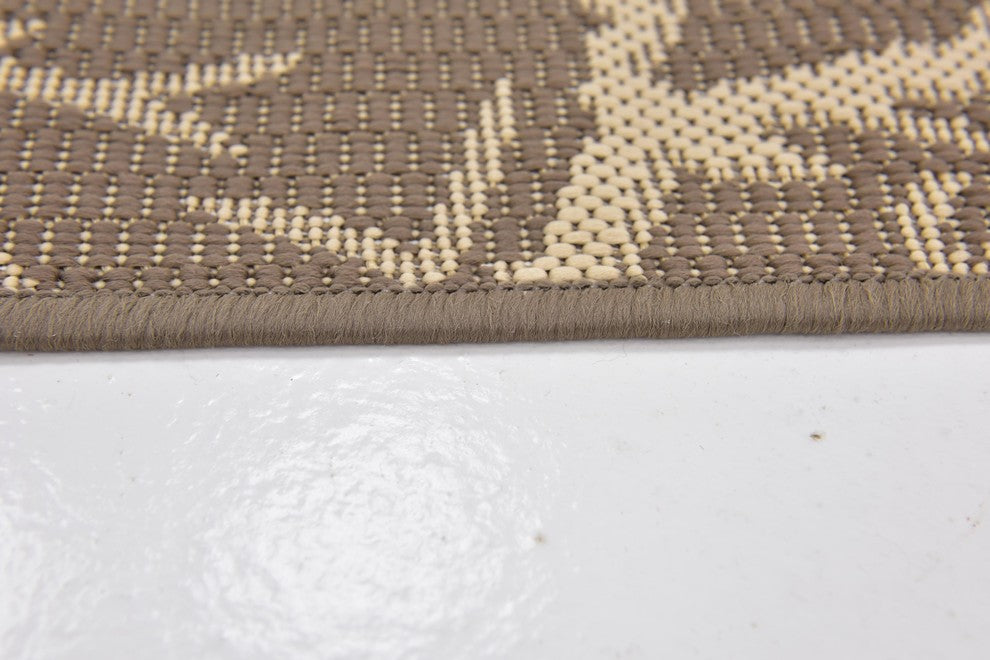 Unique Loom Brown Branch Outdoor 2'x3' Area Rug