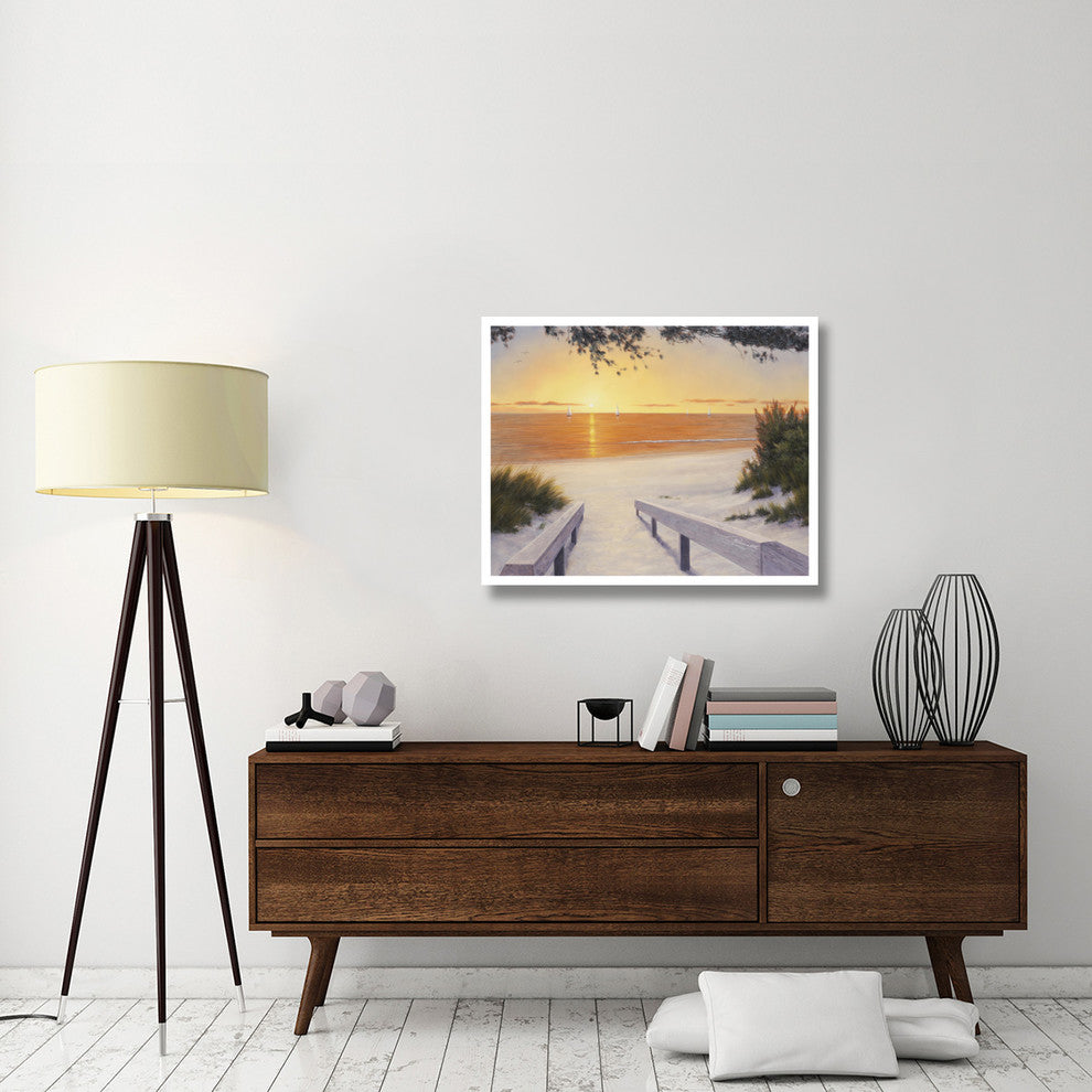 "Evening Sunset" Digital Paper Print by Diane Romanello, 37"x30"