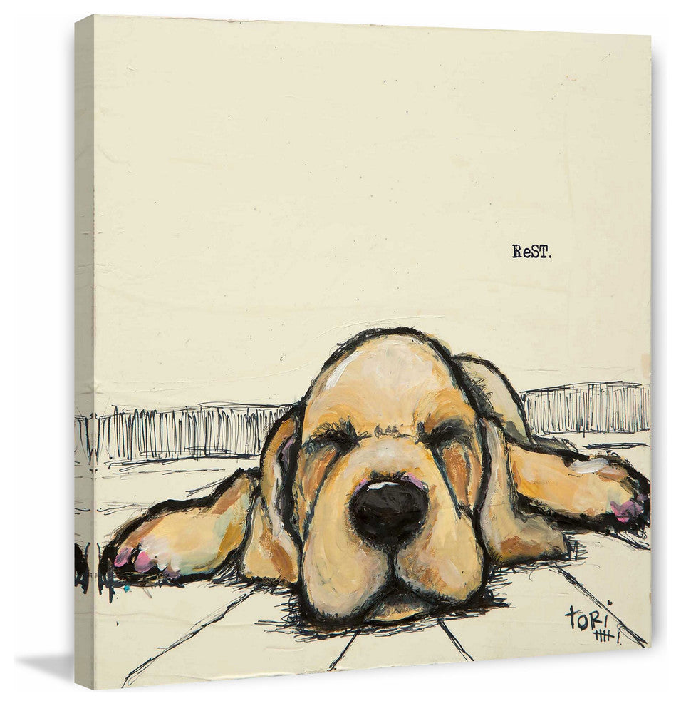 "Rest" Canvas Print by Tori Campisi, 30x30 cm