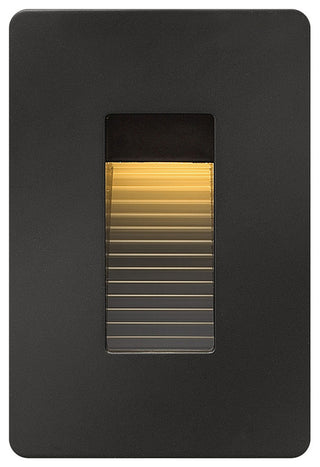 Luna Step Light 120v Vertical 2700K in Satin Black