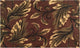 Leaves With Latex Back Rug