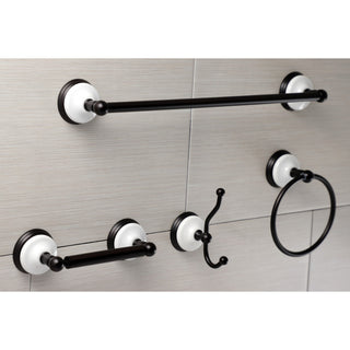 Kingston Brass 4-Piece Bathroom Accessory Set, Oil Rubbed Bronze