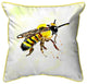 Betsy Drake Bee Extra Large Zippered Pillow 22x22