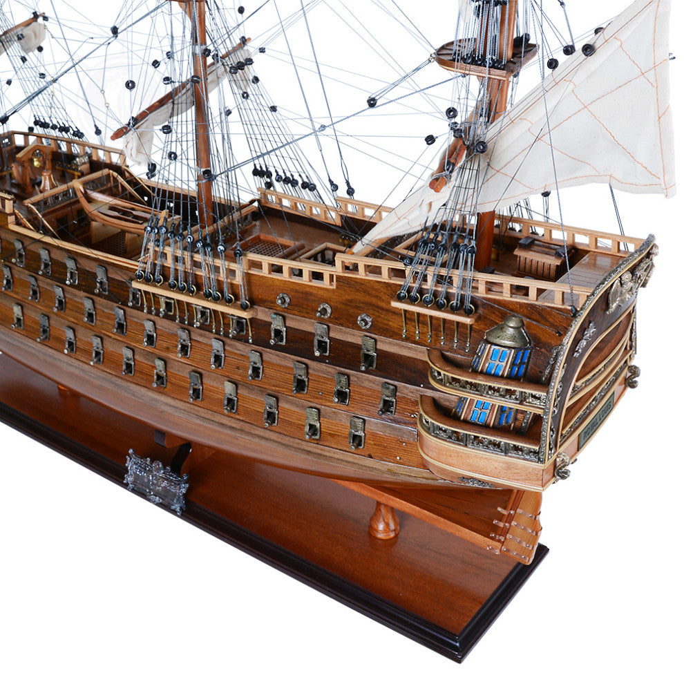 Royal Louis E.E. Museum-quality Fully Assembled Wooden Model Ship