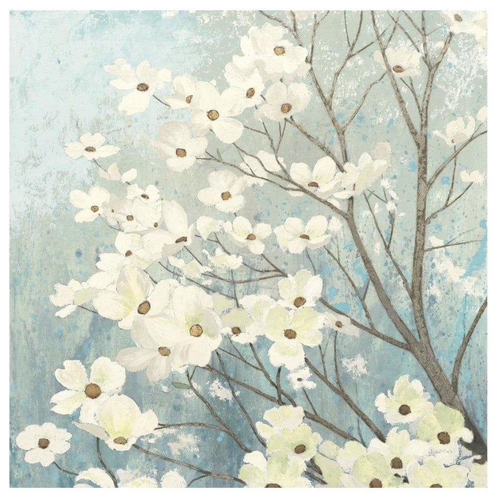 "Dogwood Blossoms I" Digital Paper Print by James Wiens, 20"x20"