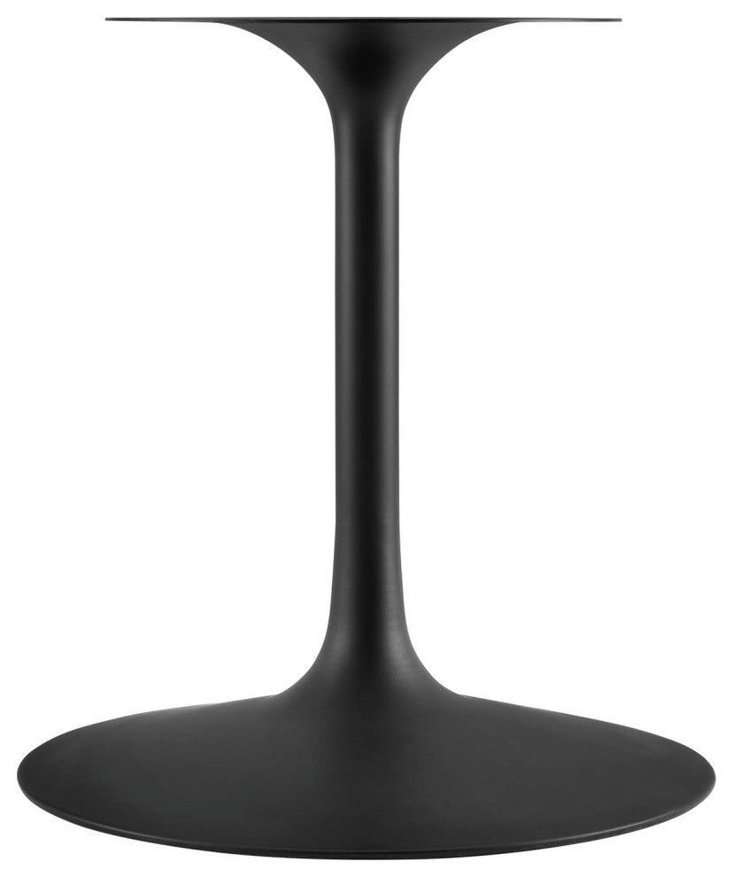 Lippa 60" Rectangle Wood Dining Table Black White