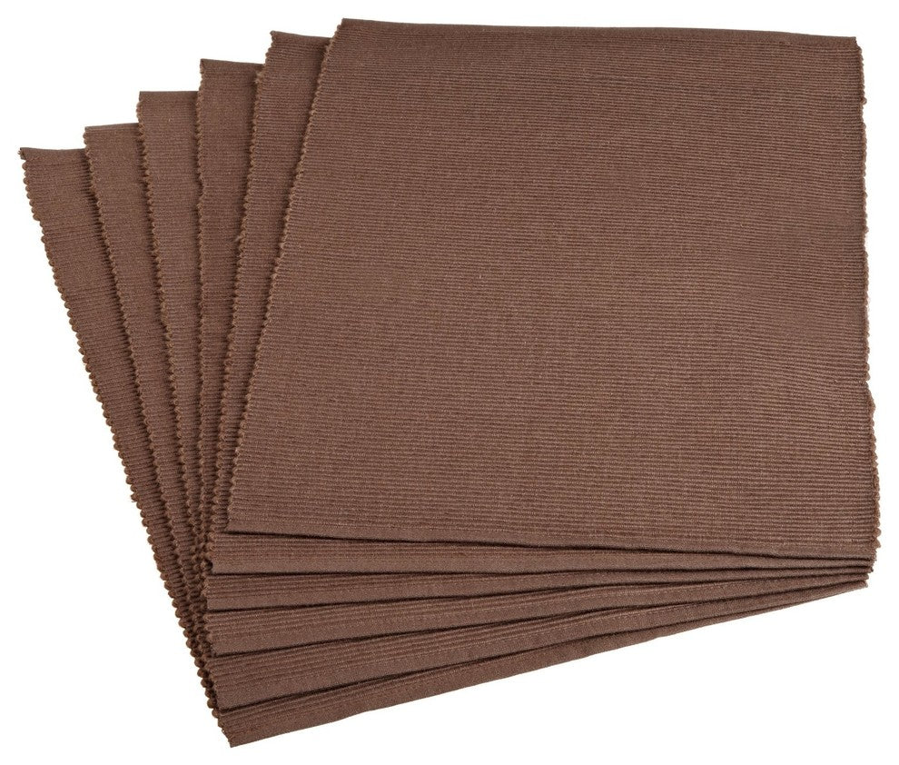 Placemat Dark Brown, Set of 6
