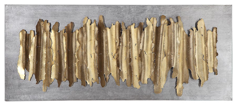 Uttermost Lev Gold Metal Wall Decor, 4195