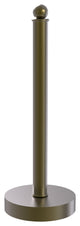 Contemporary Counter Top Kitchen Paper Towel Holder, Antique Brass