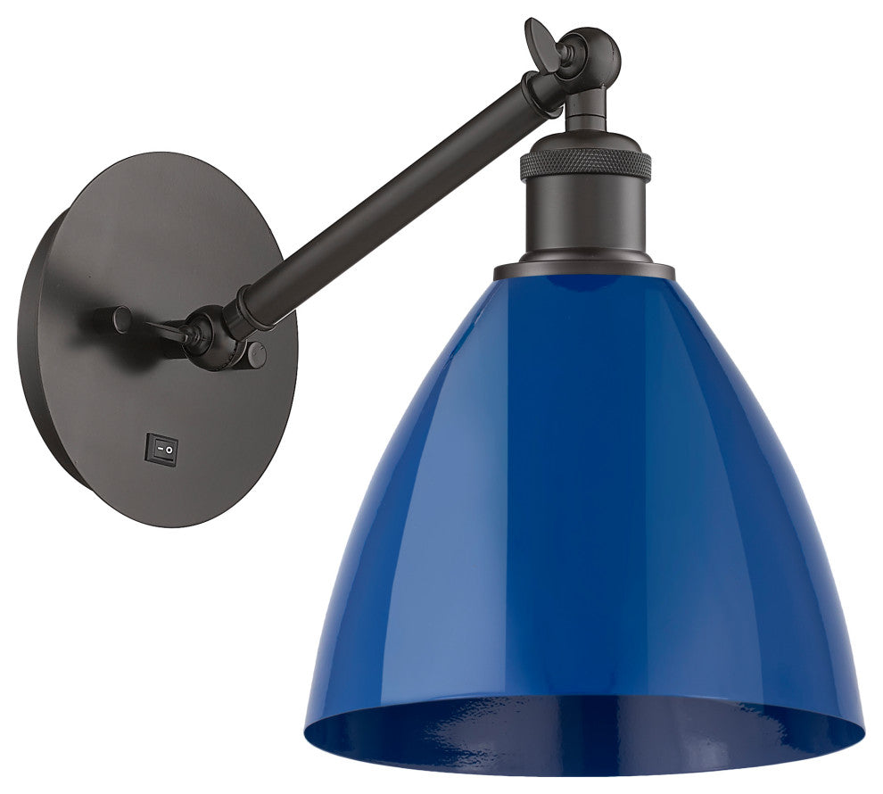 Innovations 317-1W-OB-MBD-75-BL-LED 1-Light Sconce, Oil Rubbed Bronze