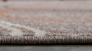 Unique Loom Light Brown Autumn Cornucopia 3' 3 x 3' 3 Round Rug