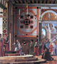 Vittore Carpaccio The Ambassadors Depart, 20"x25" Wall Decal