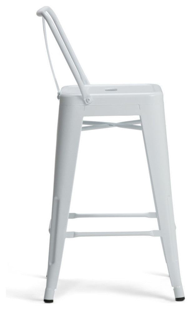 Rayne 24 inch Metal Counter Height Stool (Set of 2)
