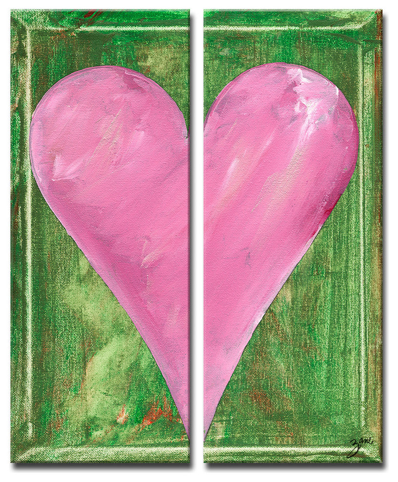 Heartwork "Kendall" 2-Piece Canvas Art Set, 40"x16"