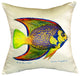 Queen Angelfish No Cord Pillow - Set of Two 18x18