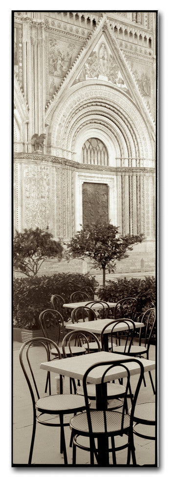 Alan Blaustein ''Orvieto Caffe I'' Canvas Art, 10x32
