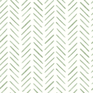 Painted Herringbone Wallpaper