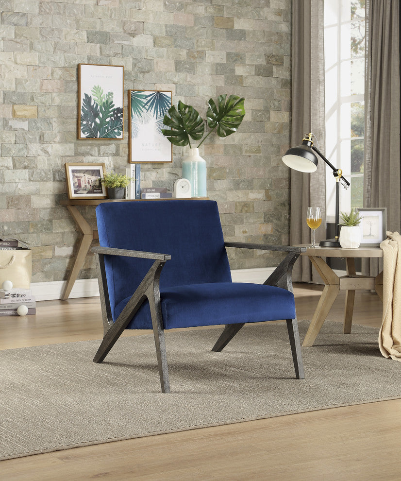 Ride Accent Chair, Navy