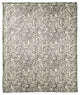 Sketched Leaf Pattern 50x60 Coral Fleece Blanket