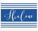 Shalom Stripes 8"x10" Easelback Canvas