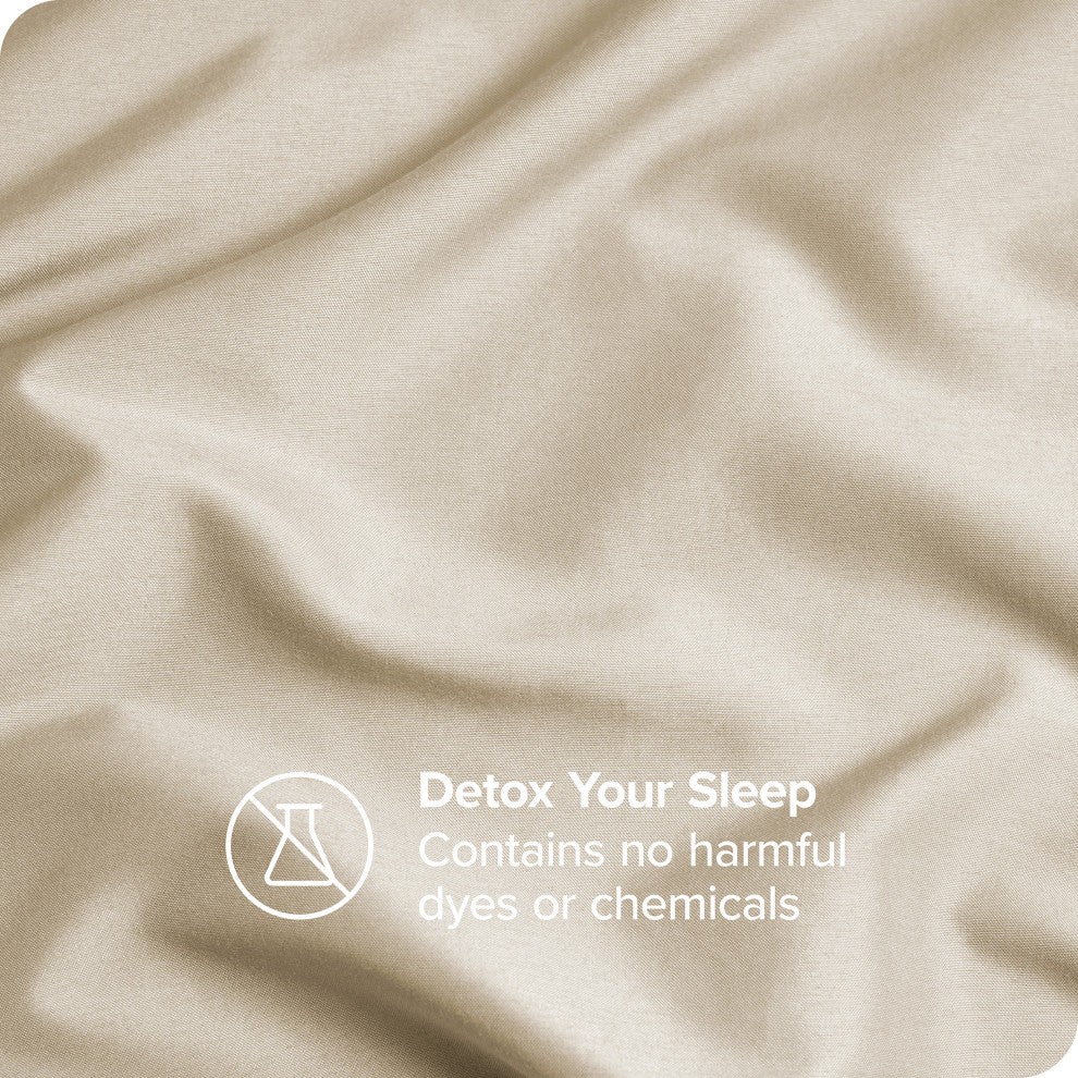 Bare Home Microfiber Pillowcases - Set of 2, Sand, Standard