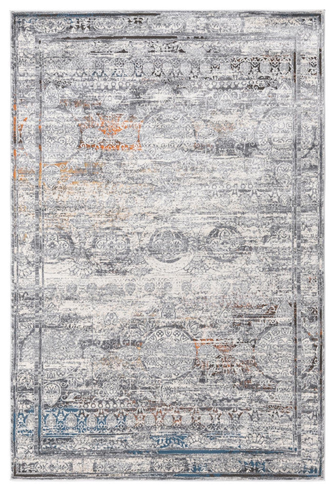 Unique Loom Charlotte Finsbury Rug, Multi, 5'3x8'