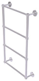 Prestige Skyline 4 Tier 36" Ladder Towel Bar, Groovy Detail, Satin Chrome