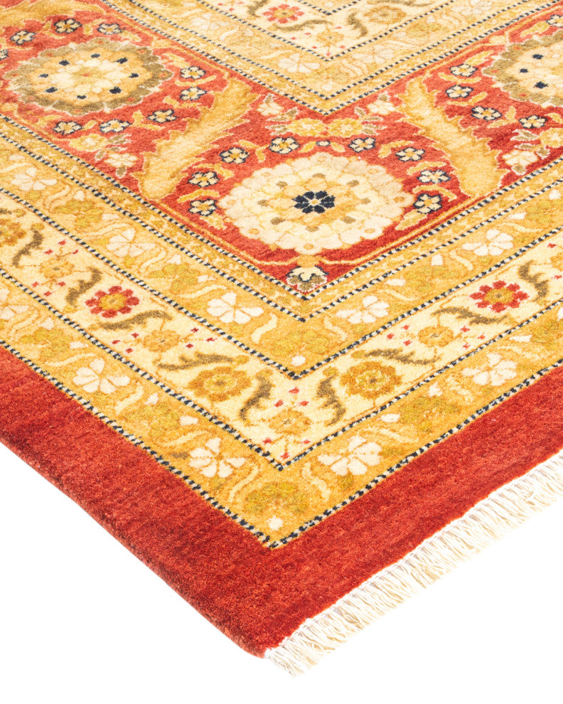 Mogul, One-of-a-Kind Hand-Knotted Area Rug Orange, 12'1"x18'1"