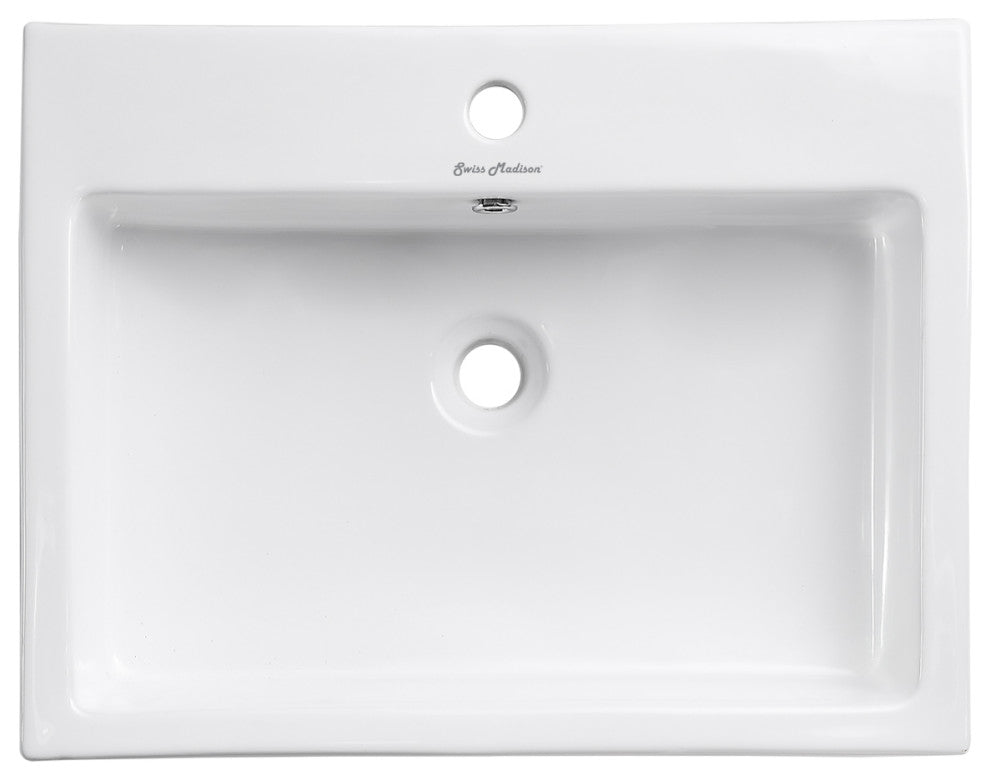 Pierre 24" Single, Freestanding, Open Shelf, Metal Frame Vanity, Gold