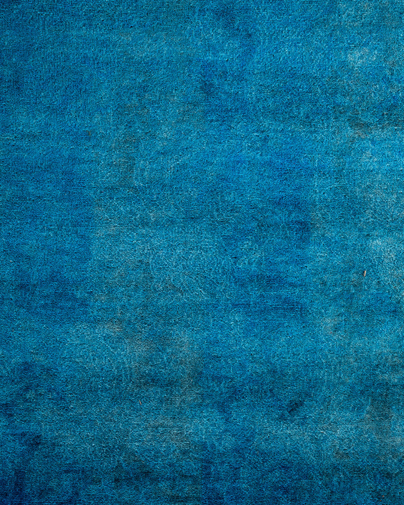 Fine Vibrance, One-of-a-Kind Handmade Area Rug Blue, 17'4"x12'4"