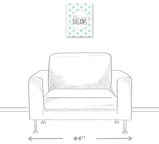 Follow Your Dreams 11x14 Canvas Wall Art