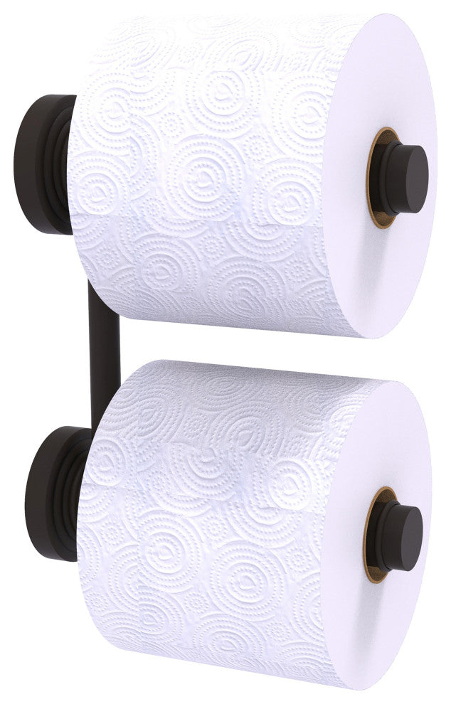 Waverly Place 2 Roll Reserve Roll Toilet Paper Holder, Oil Rubbed Bronze
