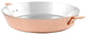 Mauviel M'Passion Copper Tarte Tatin Mold With Ears & Tin Inside, 12.6-in