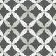 Twenties Ceramic Floor and Wall Tile, Petal