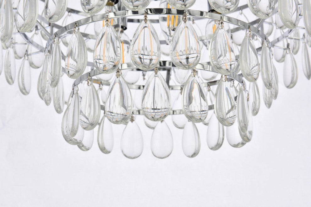 Murphy 18" Pendant, Chrome