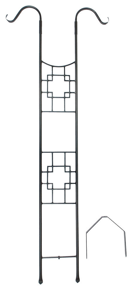 ACHLA Square-On-Squares Double Pole Trellis