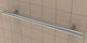 TileWare Victoria Series Straight Grab Bar, Contemporary, Polished Chrome, 18"