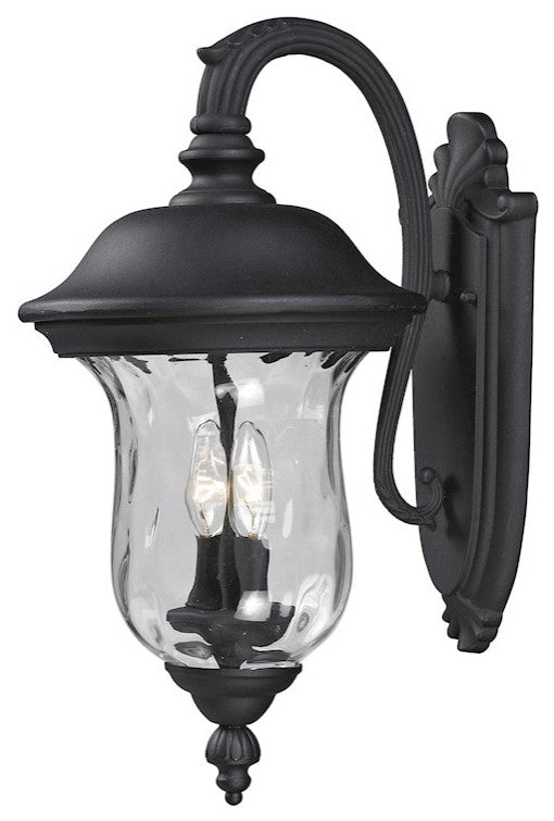 Armstrong 2-Light Outdoor Wall Sconce In Black