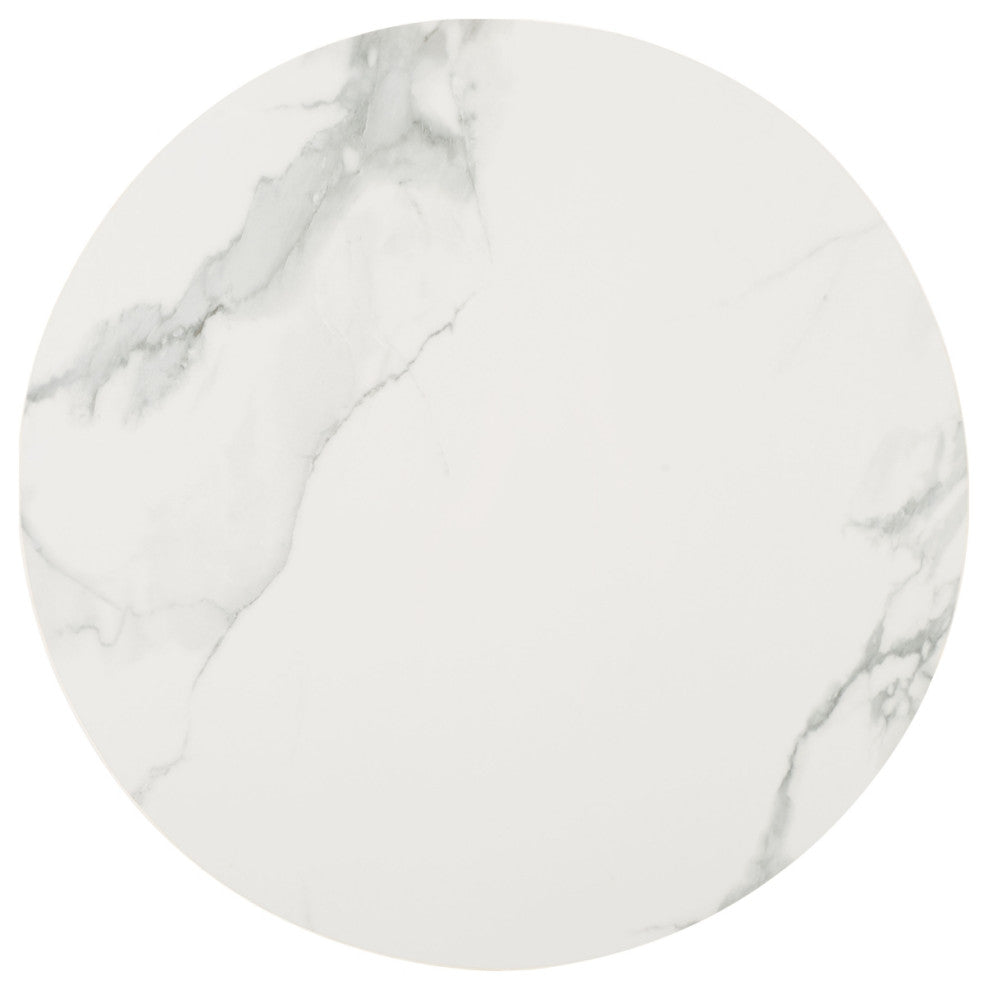 Safavieh Samie Coffee Table, White/Walnut